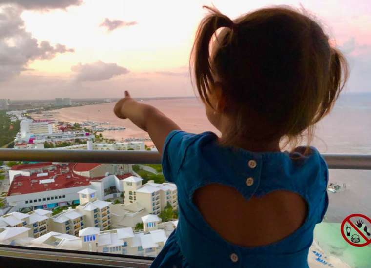 cancun trip with toddler